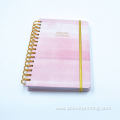 spiral kraft paper notebook agenda Planner School use